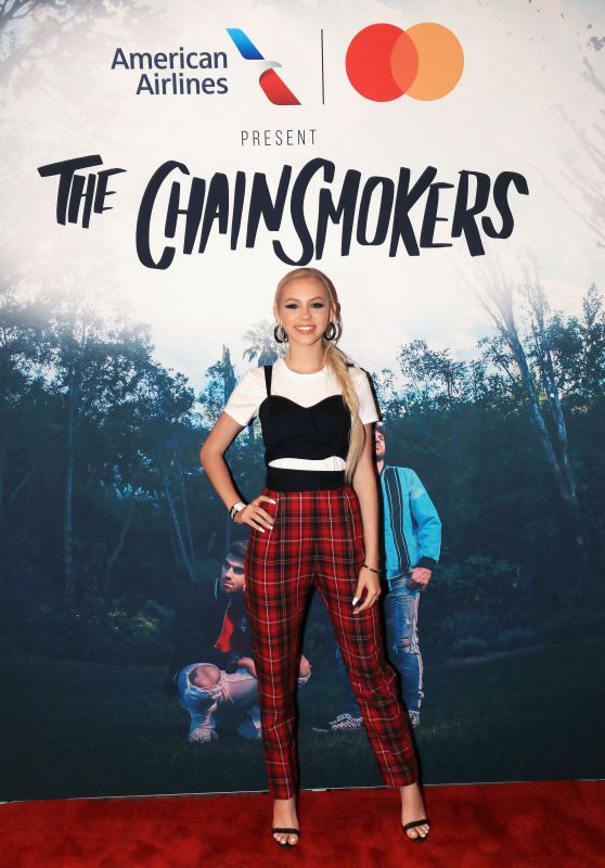 Jordyn Jones - American Airlines And Mastercard Present The Chainsmokers in LA