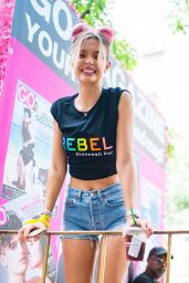 Josephine Skriver - 2018 New York City Pride March 06/24/2018