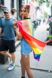 Josephine Skriver - 2018 New York City Pride March 06/24/2018