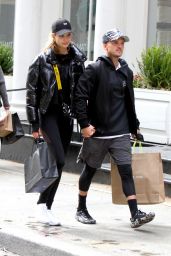 Josephine Skriver and Alexander DeLeon - Shopping Around in Downtown NY 06/04/2018