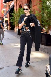 Kaia Gerber - Leaves Her Hotel in NYC 06/29/2018