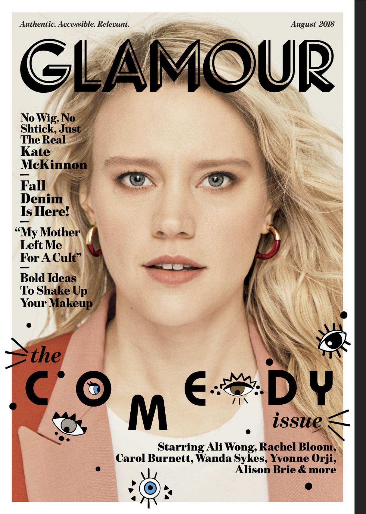 Kate McKinnon - Glamour Magazine USA August 2018 Issue ...
