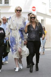 Kate Moss, Kelly Osbourne and Gwendoline Christie in Paris 06/24/2018
