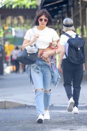 Katharine McPhee - Shopping around Madison Avenue in NYC 06/16/2018