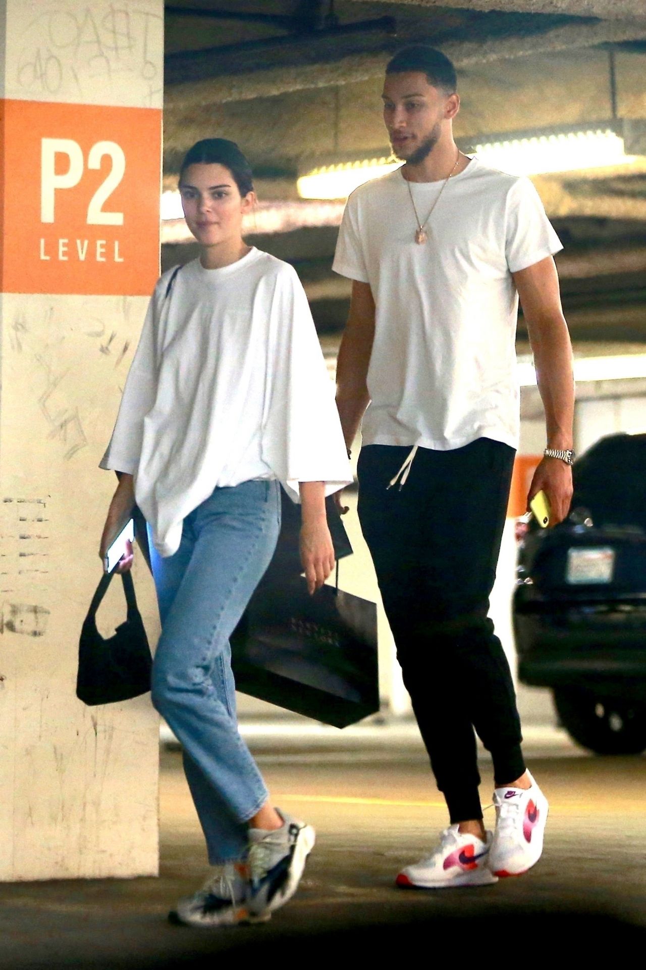 Kendall Jenner and Ben Simmons go Shopping at Barneys NY ...