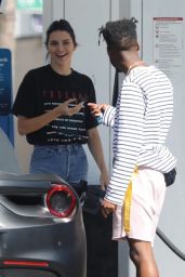 Kendall Jenner at a Gas Station in LA 06/27/2018