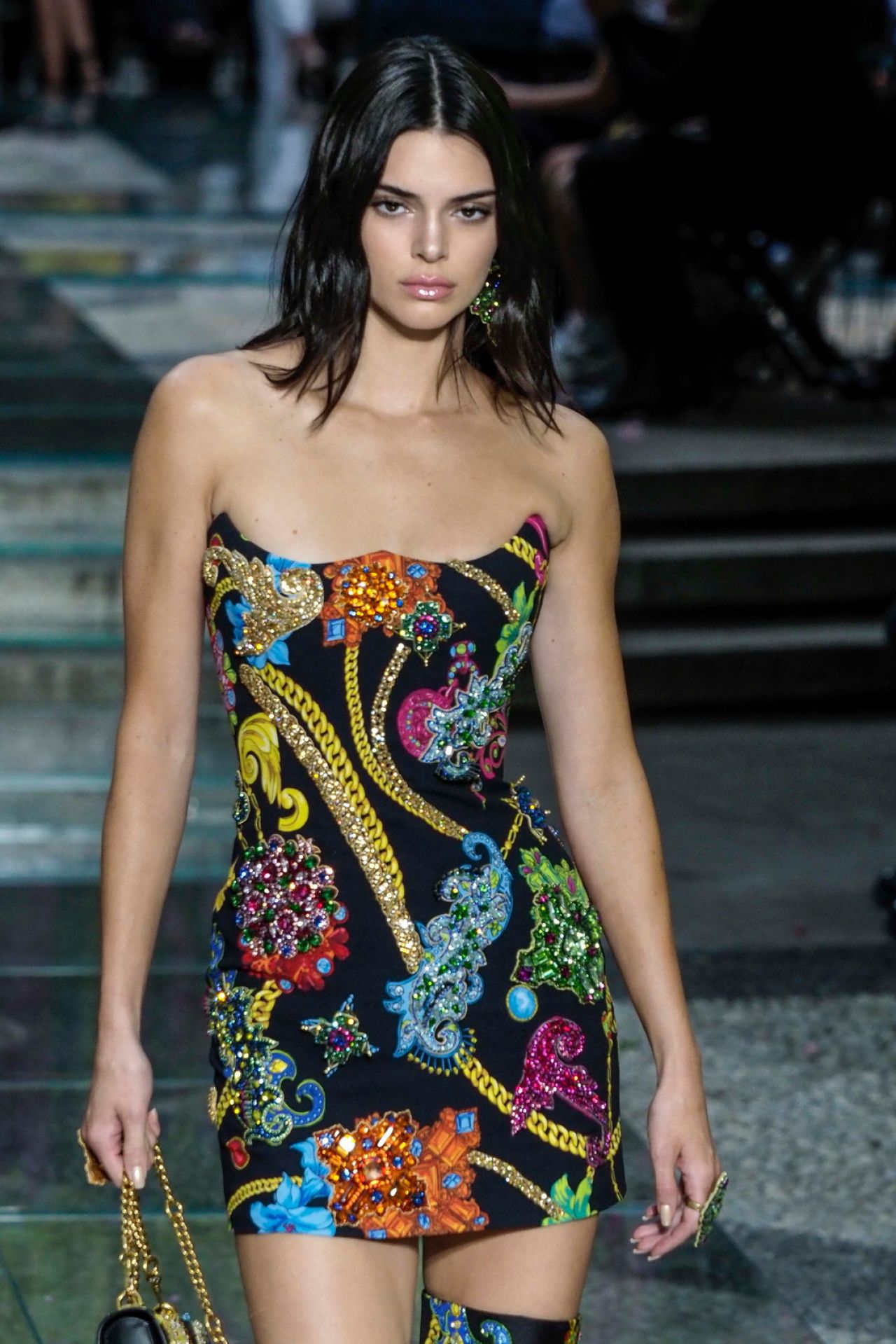 Kendall Jenner – Versace Show S/S 2019 at Milan Fashion Week 06/16/2018 ...