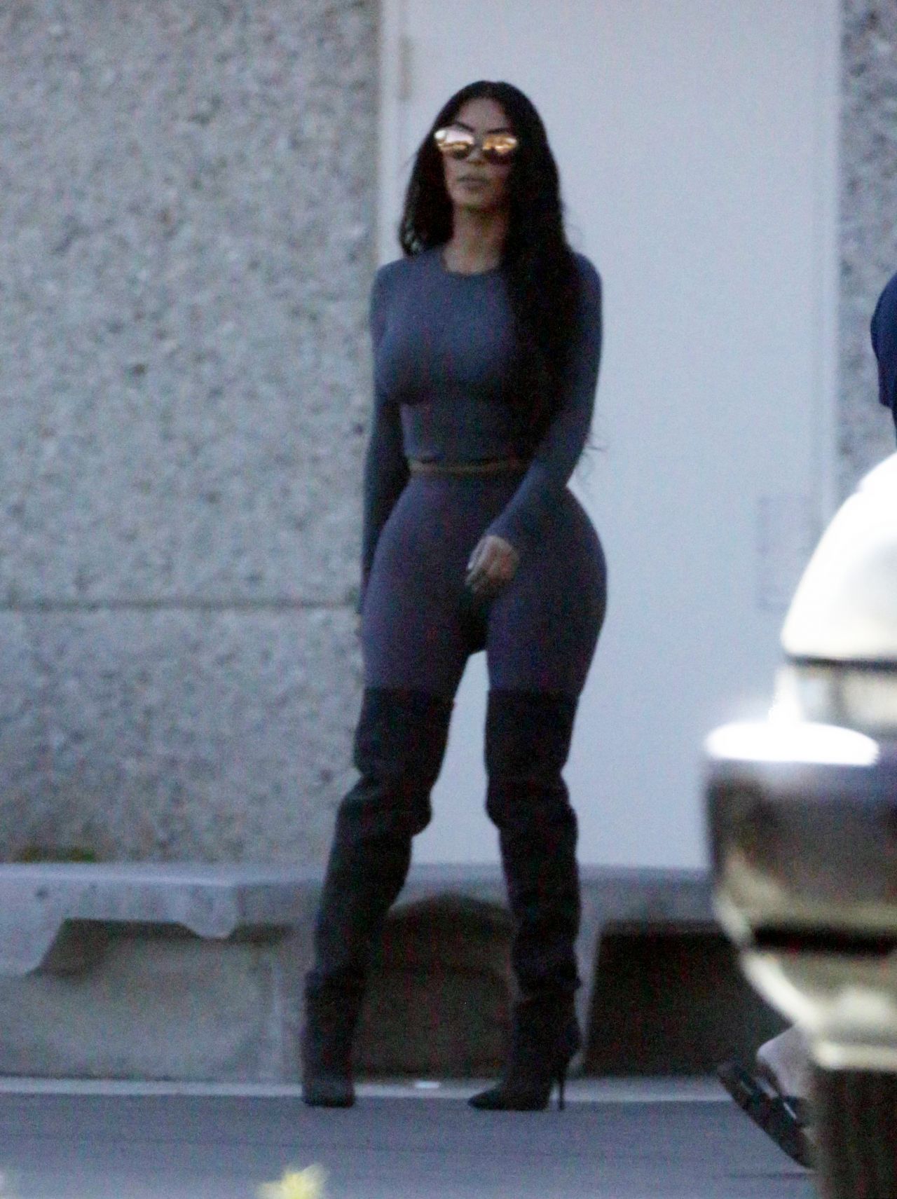 Kim Kardashian - Leaving a studio in Calabasas 06/11/2018 • CelebMafia