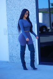 Kim Kardashian - Leaving a studio in Calabasas 06/11/2018
