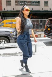 Kim Kardashian Urban Street Style - New York City 06/15/2018
