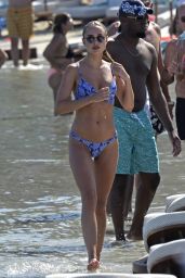 Kimberley Garner in Bikini at the Beach in Mykonos 06/13/2018