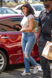 Kylie Jenner and Jordan Woods in Calabasas 06/08/2018