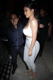 Kylie Jenner in Tight-Fitting Athletic Wear - Out in LA 06/16/2018