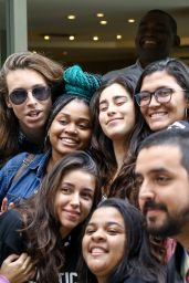 Lauren Jauregui - Posing With Fans in Rio de Janeiro 06/08/2018