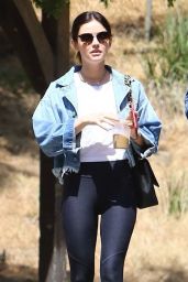 Lucy Hale in Tights at Griffith Park in LA 06/27/2018