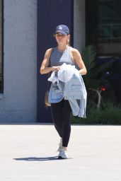 Lucy Hale in Tights - Out in LA 06/15/2018