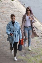 Lucy Hale - Out in Paris 06/05/2018