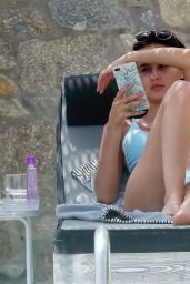 Lucy Watson and Tiffany Watson in Bikinis - Holiday in Mykonos, June 2018
