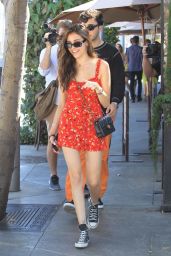 Madison Beer and Boyfriend Zack Bia at Il Pastaio Restaurant in Beverly Hills 06/11/2018