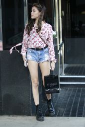 Madison Beer Leggy in a Pair of Daisy Dukes - Shopping at XIV Karats in Beverly Hills 06/18/2018
