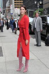 Mandy Moore - Arriving to Appear on the Late Show With Stephen Colbert in NYC 06/06/2018