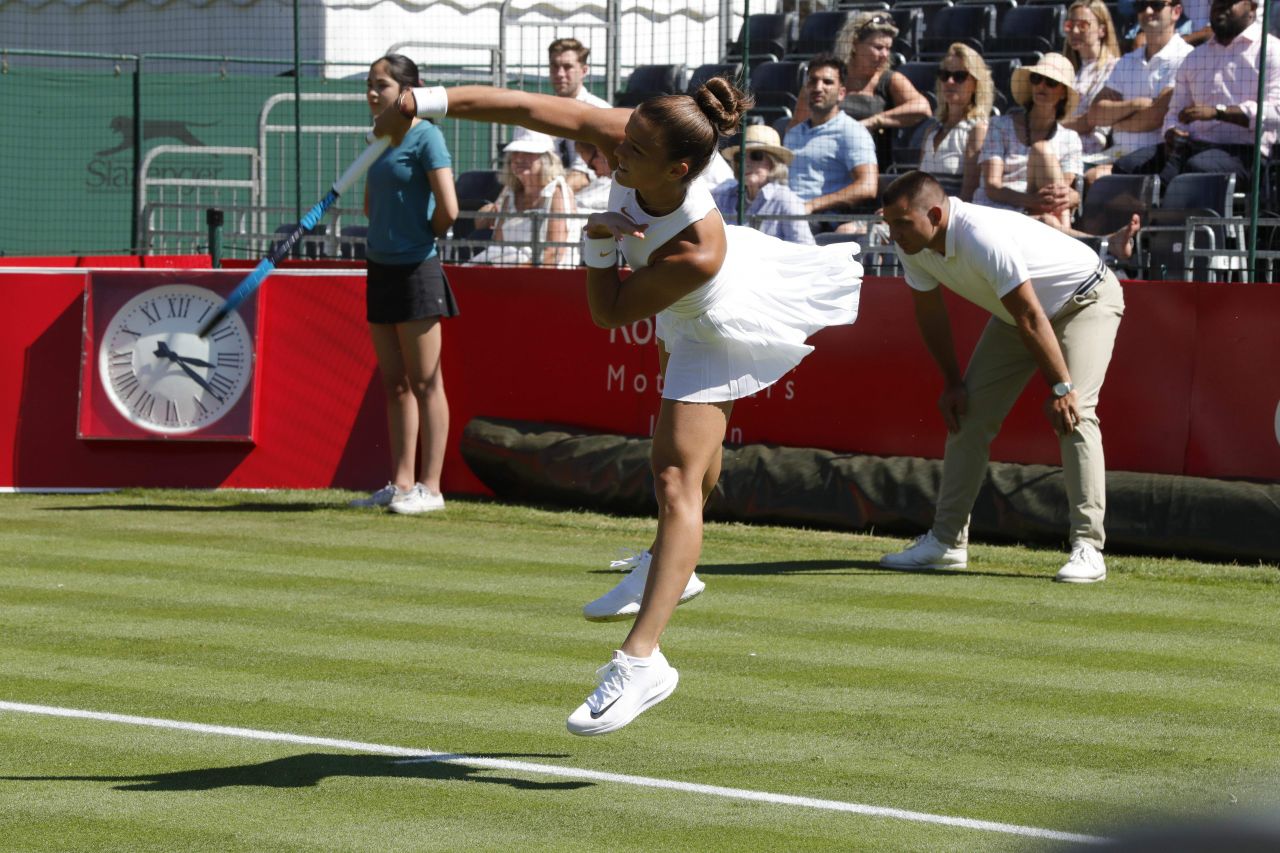 Maria Sakkari - Aspall Tennis Classic Match in London 06/26/2018