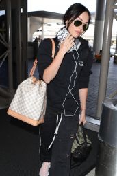 Megan Fox in Travel Outfit at LAX in Los Angeles 06/06/2018