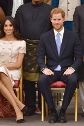 Meghan Markle and Prince Harry - Queen