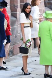 Meghan Markle (The Duchess Of Sussex) and Queen Elizabeth II First Solo Outing 06/14/2018