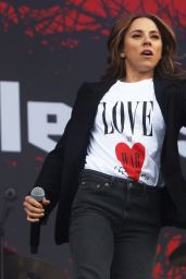 Melanie Chisholm - Performing at Parkpop Festival, June 2018