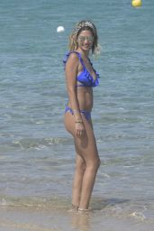 Melissa Satta in Bikini on the Beach in Porto Rotondo 06/18/2018