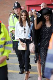 Michelle Keegan - Arrives at Old Trafford in Manchester 10/06/2018