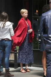 Michelle Williams - Filming "After the Wedding" in New York City 06/11/2018