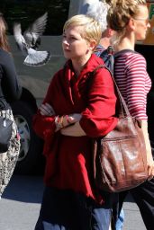 Michelle Williams - Filming "After The Wedding" in NYC 06/04/2018