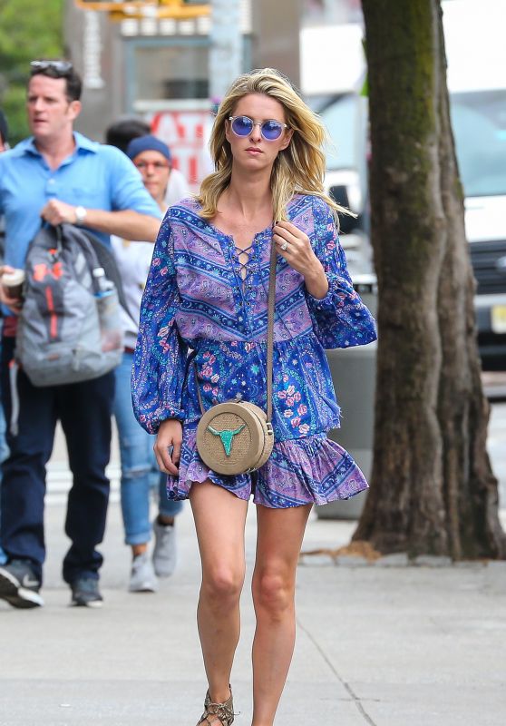 Nicky Hilton Summer Street Style - Out in NYC 06/15/2018