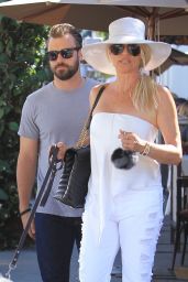 Nicollette Sheridan at Il Pastaio in Beverly Hills 06/27/2018
