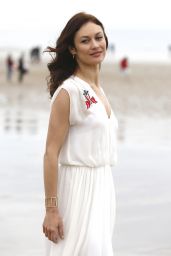 Olga Kurylenko - 32nd Cabourg Film Festival Photo Session on the Beach