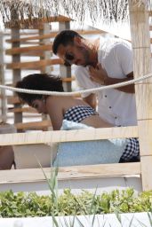 Olivia Culpo Candids - Photoshoot set in Ibiza 06/27/2018