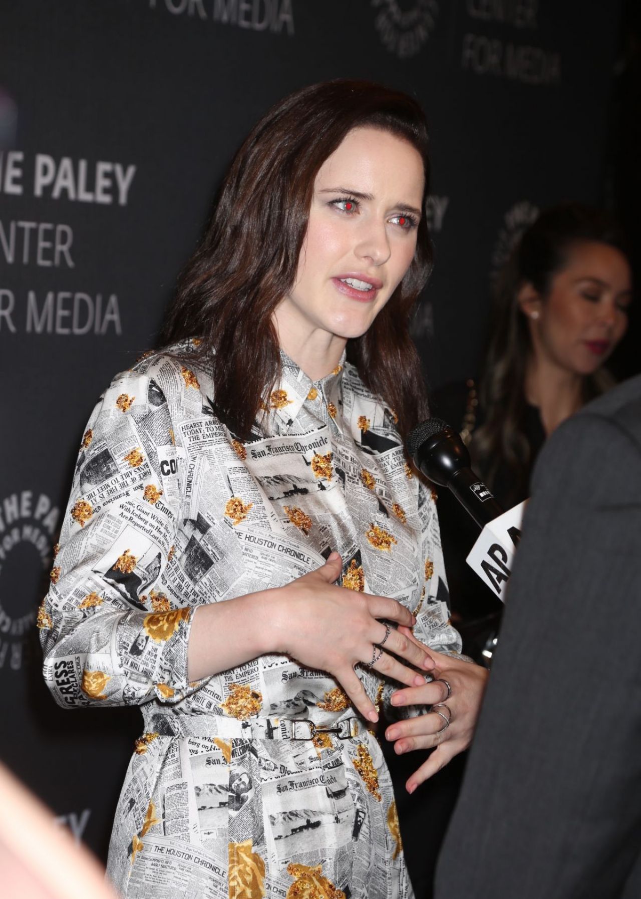 Rachel Brosnahan - The Marvelous Mrs. Maisel Panel in New York • CelebMafia