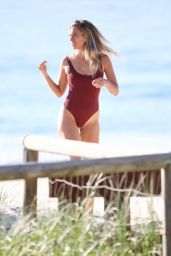 Renee Bargh in Swimsuit at the Gold Coast 06/14/2018