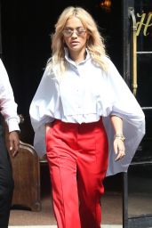 Rita Ora - Leaving the Bowery Hotel in NYC 06/19/2018