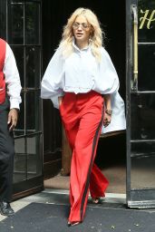 Rita Ora - Leaving the Bowery Hotel in NYC 06/19/2018