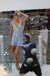 Romee Strijd - Out for Lunch at Amante Beach Club in Ibiza 06/29/2018