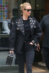 Rosie Huntington-Whiteley Street Fashion - SoHo in NYC 06/03/2018