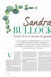 Sandra Bullock - Caras Colombia June 2018