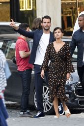 Selena Gomez in Rome with Andrea Iervolino, David Henri and Maria Cahill 06/21/2018