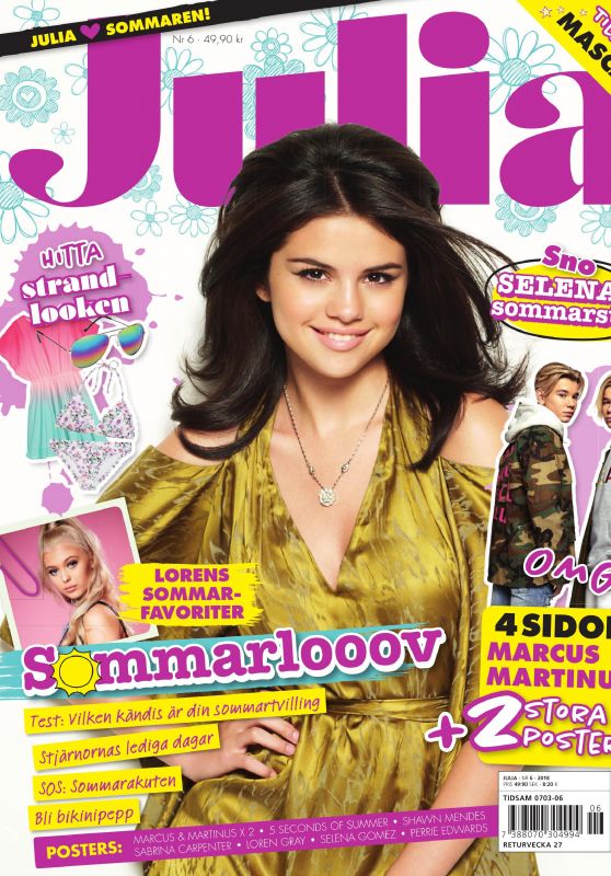 Selena Gomez - Julia Magazine June 2018