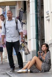 Selena Gomez on Holiday in Capri 06/18/2018