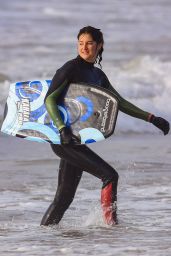 Shailene Woodley - Goes Boogie Boarding for "Big Little Lies" in Monterey 06/12/2018