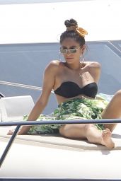 Shay Mitchell in Bikini - Enjoys a Boat Trip to Formentera 06/26/2018